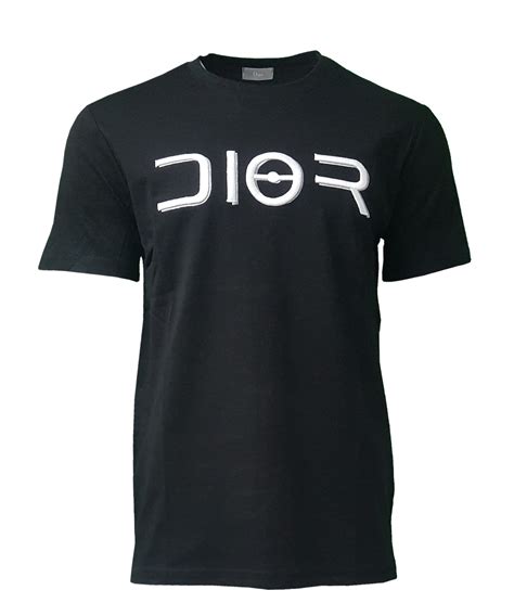 dior t shirt mens black|christian dior t shirts men's.